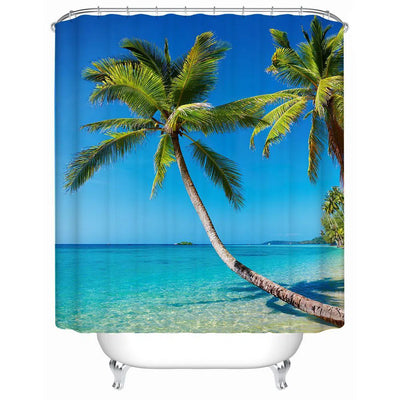 Tropical Escape Shower Curtain