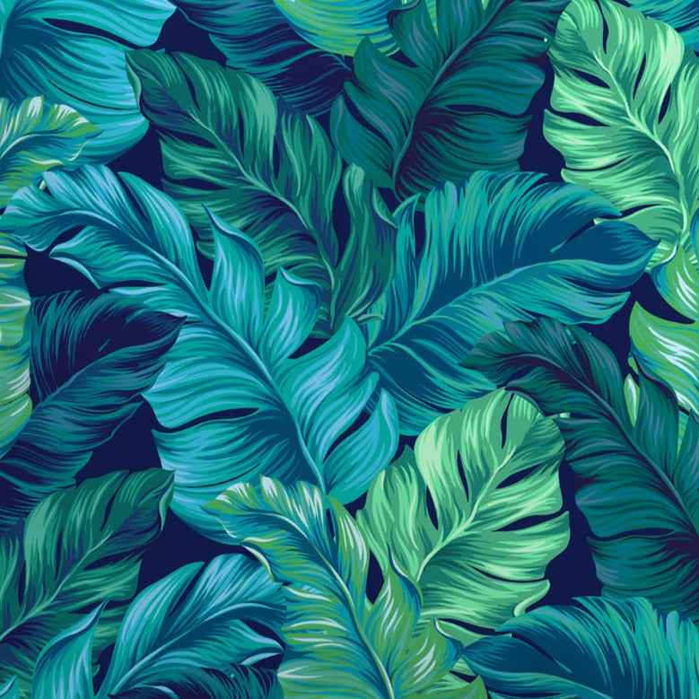 Green Leaves Pillow Cover