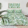 Tropical Palm Leaves Duvet Cover Set