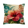 Hibiscus Flower Reversible Bedcover Set