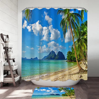 Tropical Escape Shower Curtain