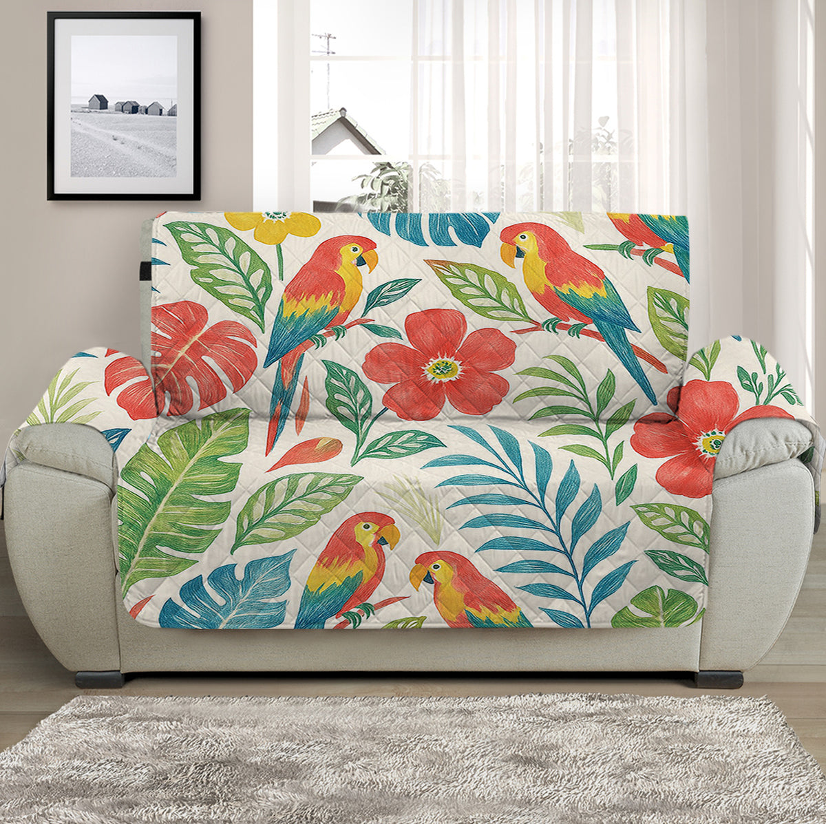 Classic Tropical Sofa Cover