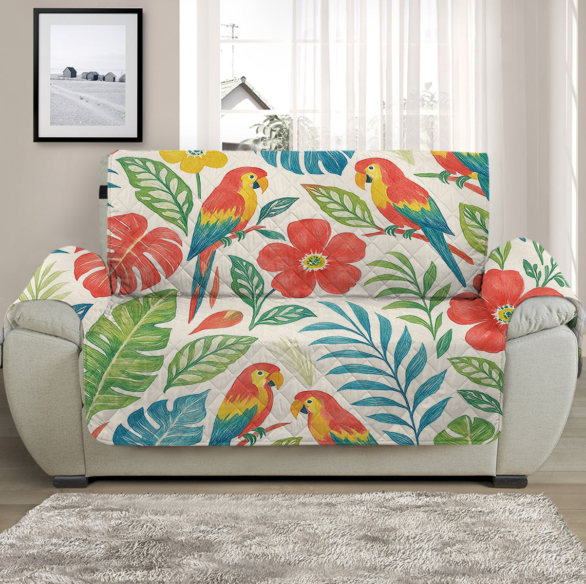 Classic Tropical Sofa Cover