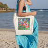 Flamingo Passion Beach Tote