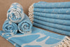 Turquoise Turtle Turkish Beach Towel