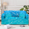 Turquoise Sea Couch Cover