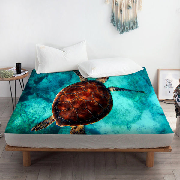 Turtle Bed Sheets - Coastal Passion