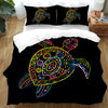 Tribal Turtle Bedding Set