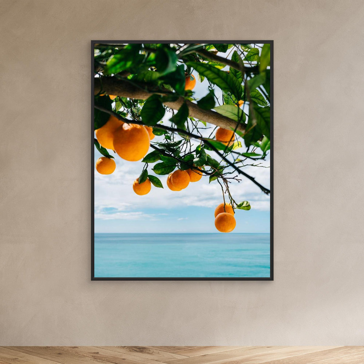Canvas Print - Amalfi Coast Oranges IV by Bethany Young