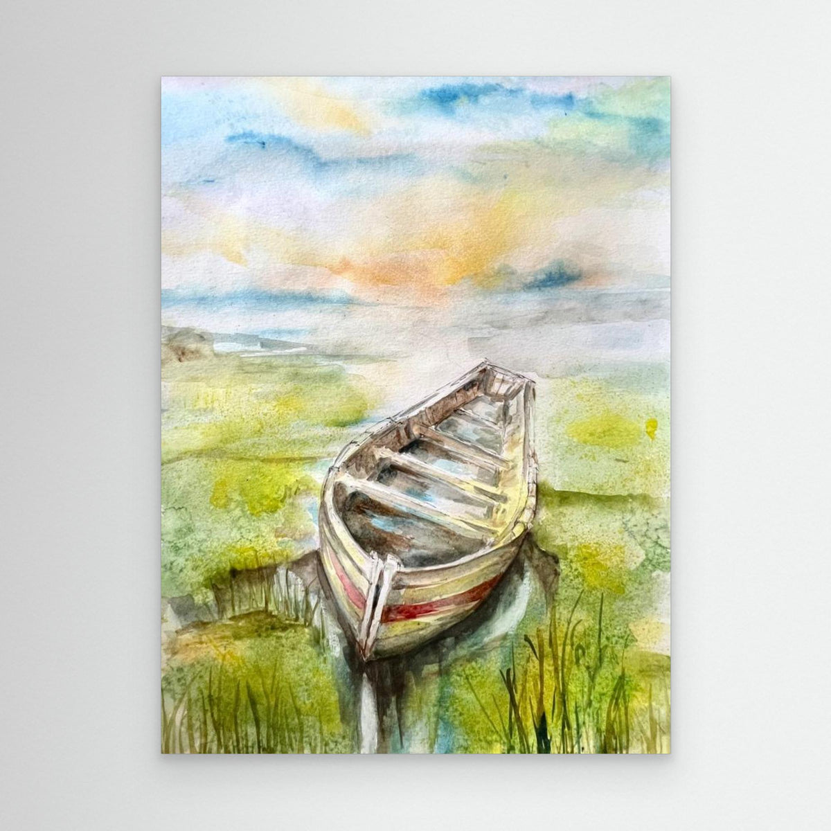 Canvas Print - Boat 2024 by Anda Bieza