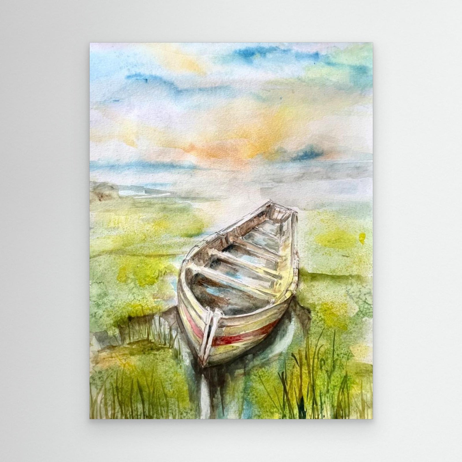 Canvas Print - Boat 2024 by Anda Bieza
