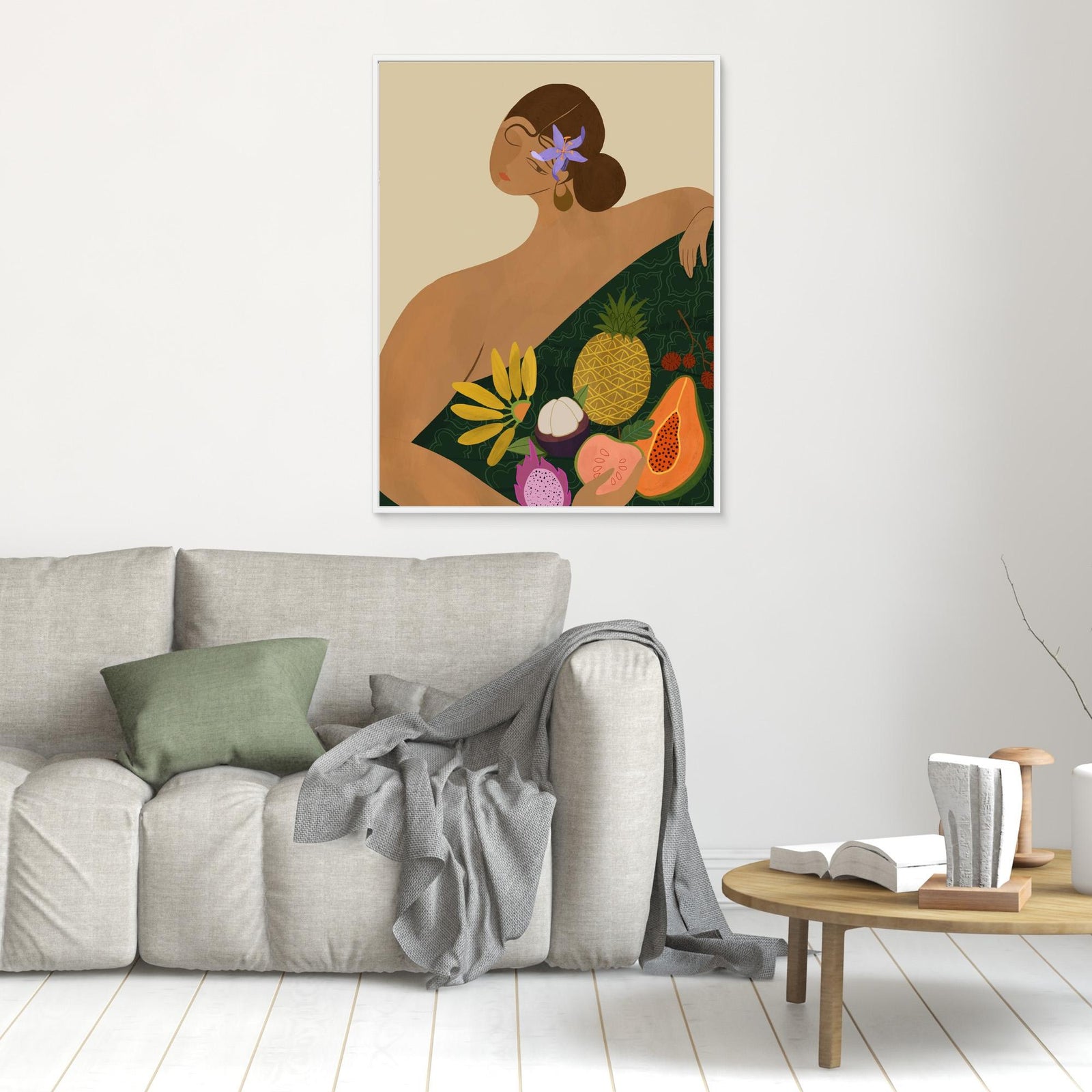 Canvas Print - Fruit Seller by Arty Guava