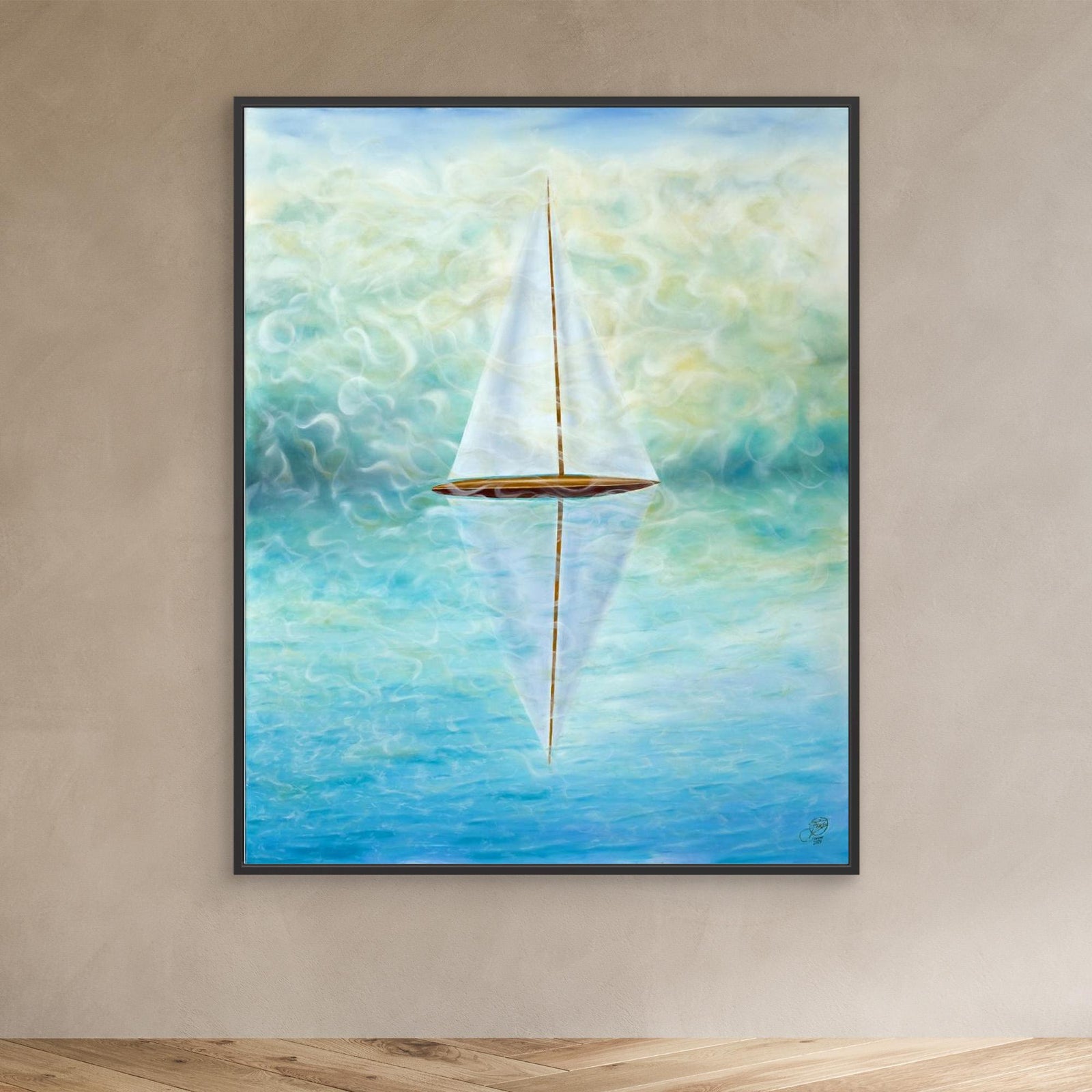Canvas Print - Vessels by Zeal's Paintings