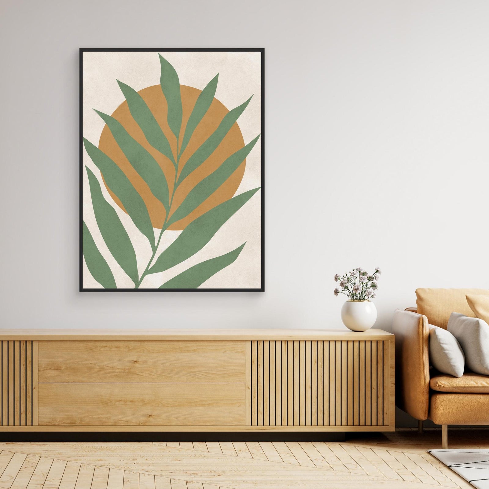 Canvas Print - Floral and Tropical 3 by Vitor Costa