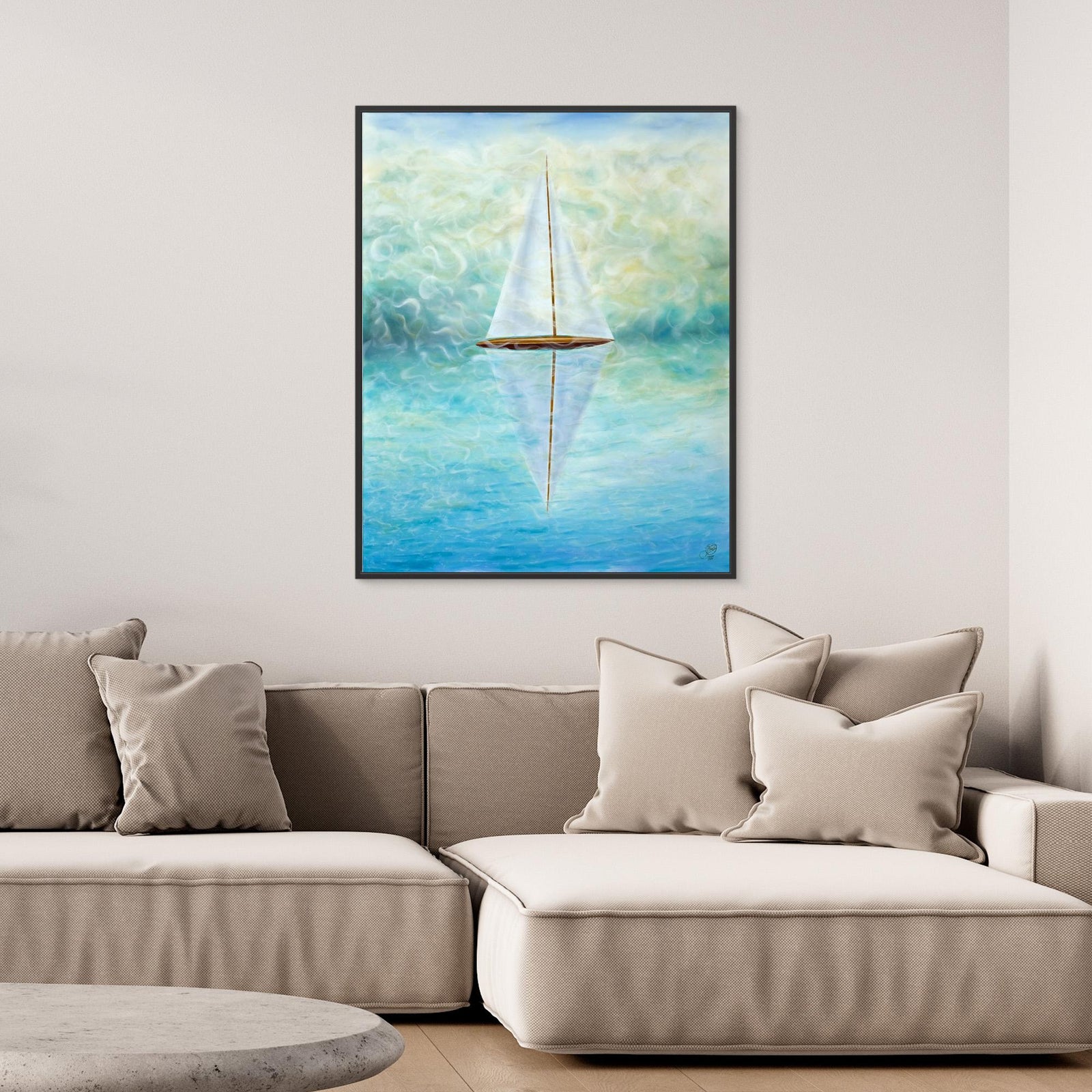 Canvas Print - Vessels by Zeal's Paintings