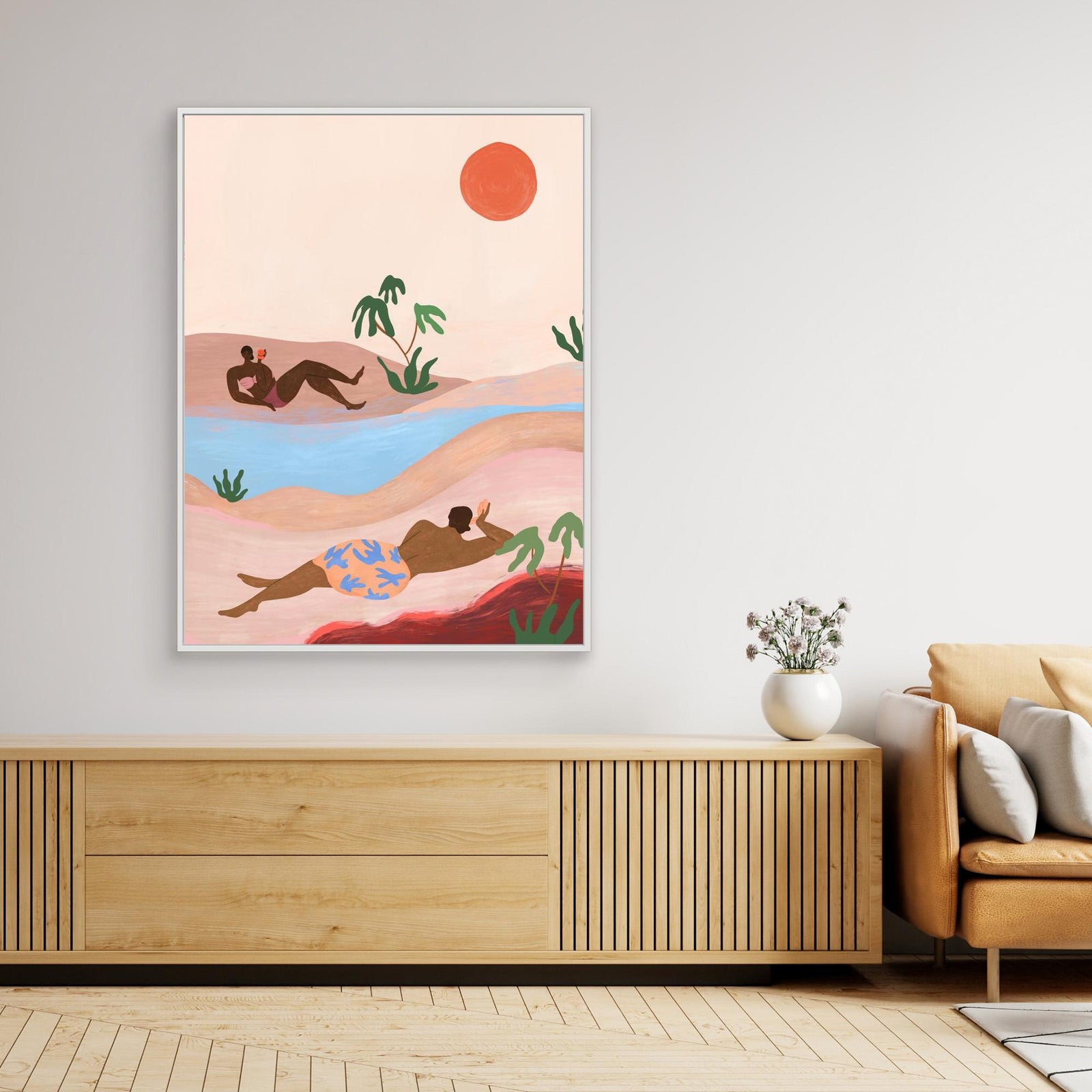 Canvas Print - Beach Please by Arty Guava