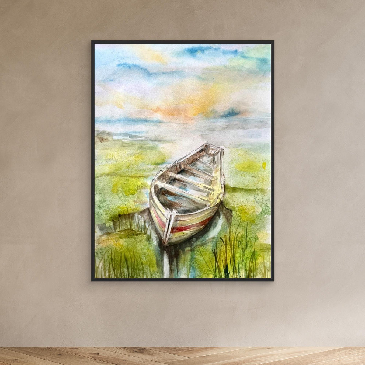 Canvas Print - Boat 2024 by Anda Bieza