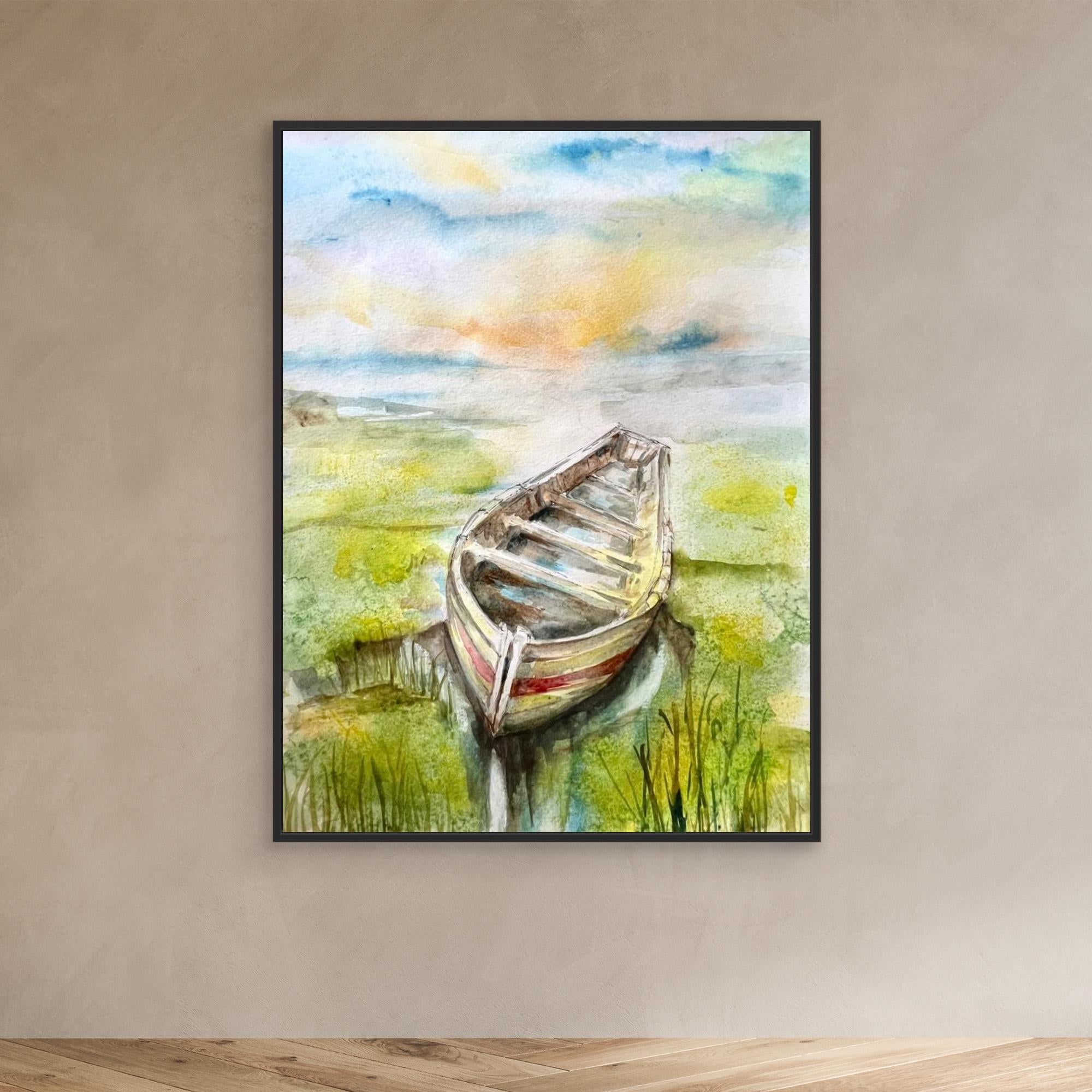 Canvas Print - Boat 2024 by Anda Bieza