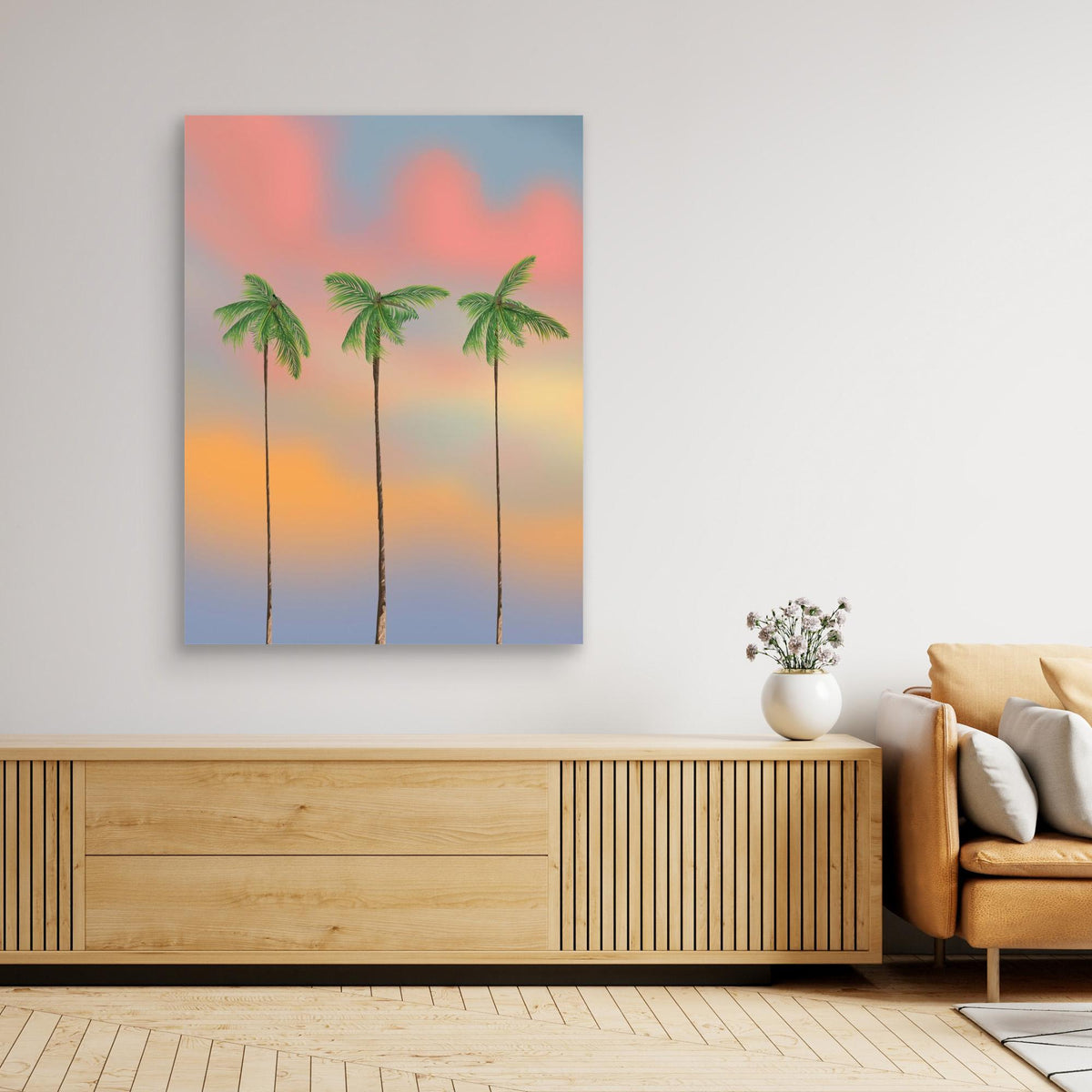 Canvas Print - Palms by Nicholas