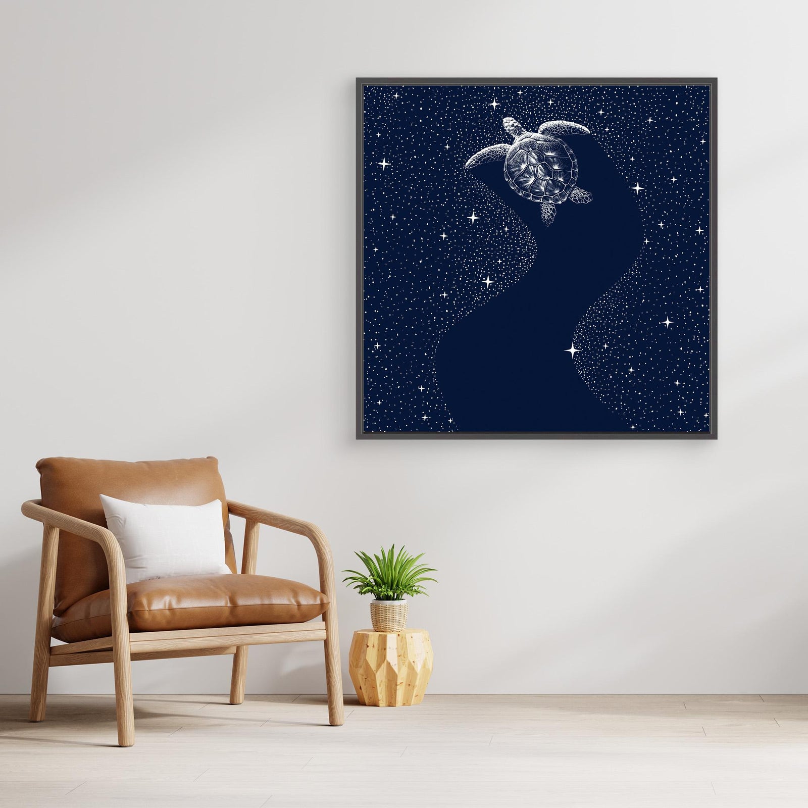 Canvas Print - Starry Turtle by Alirıza çakir