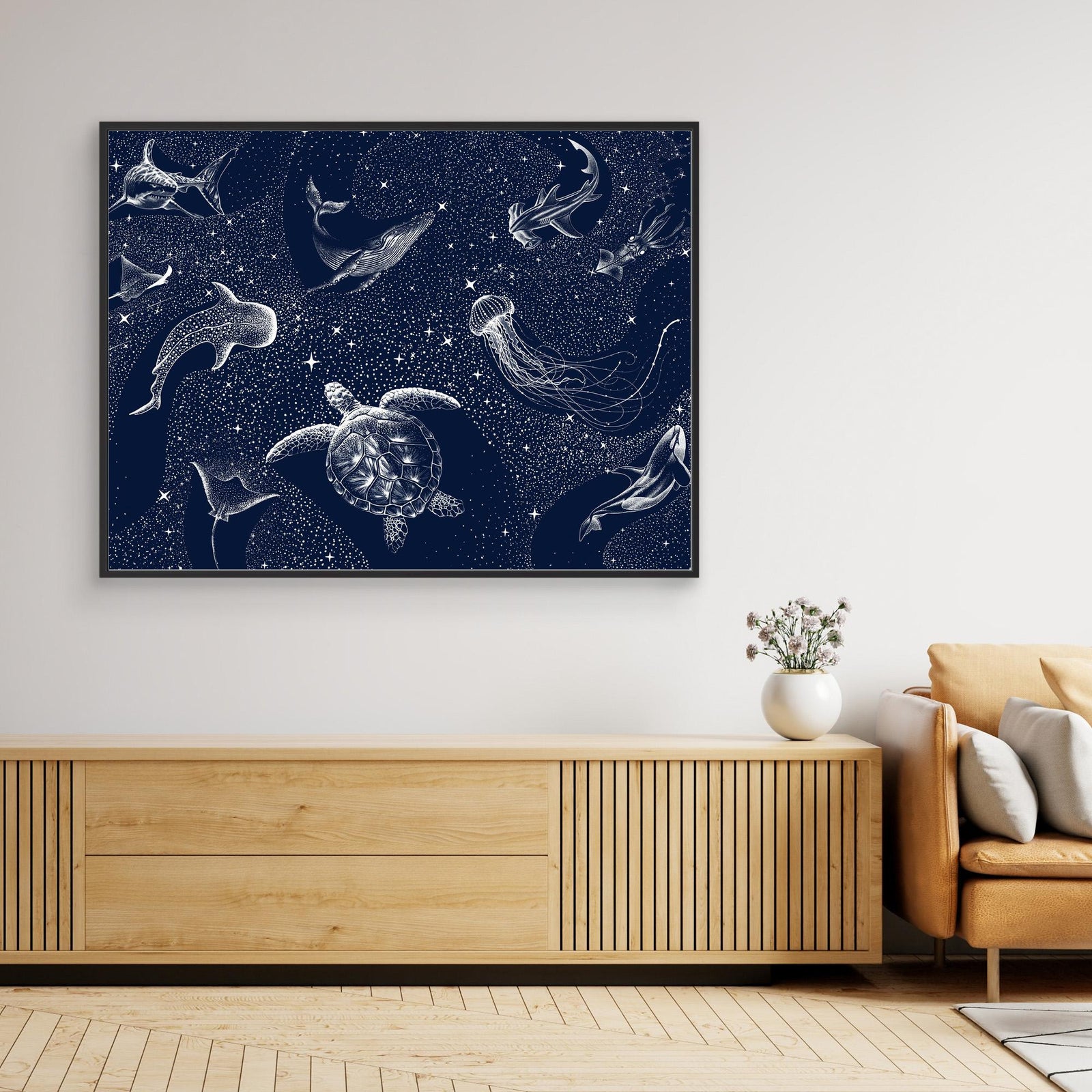 Canvas Print - Cosmic Ocean by Alirıza çakir