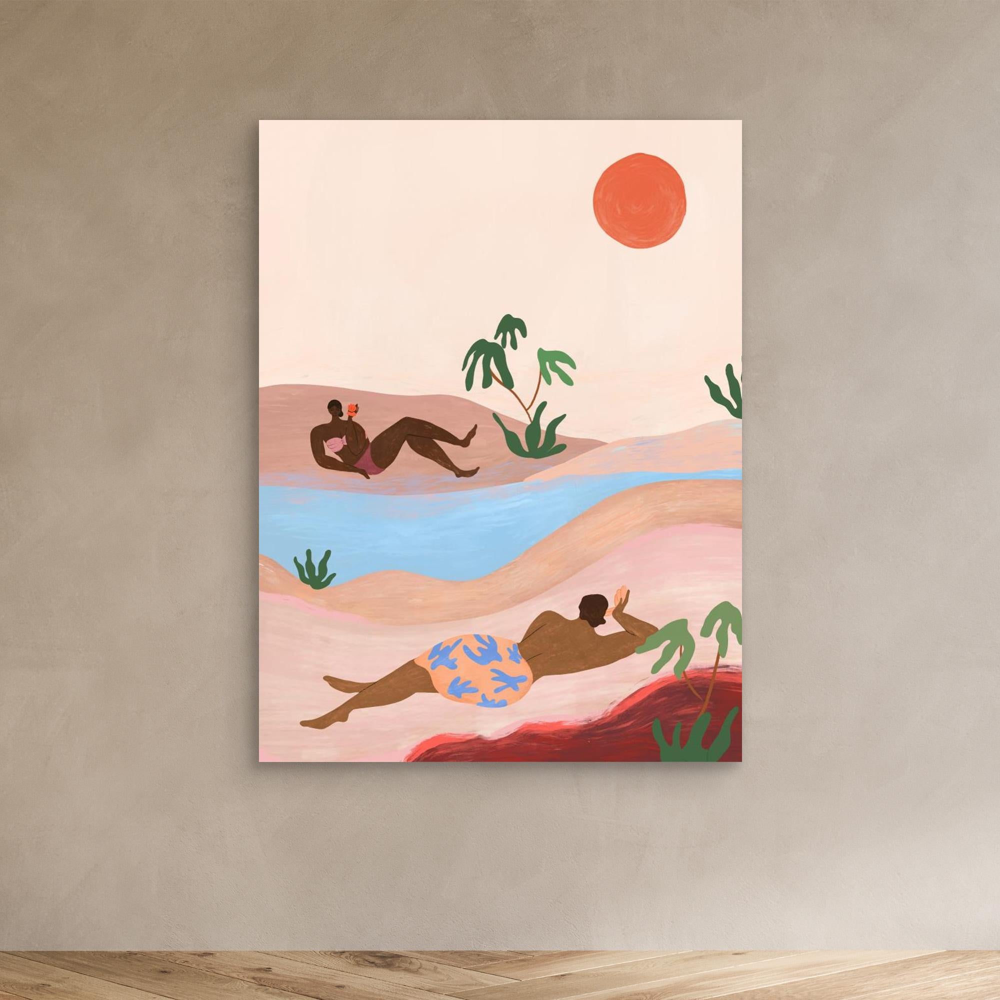 Canvas Print - Beach Please by Arty Guava