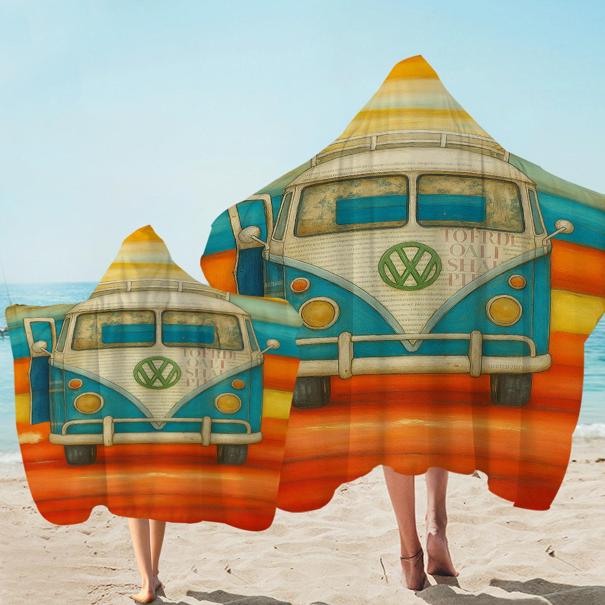 Vee Dub Hooded Towel