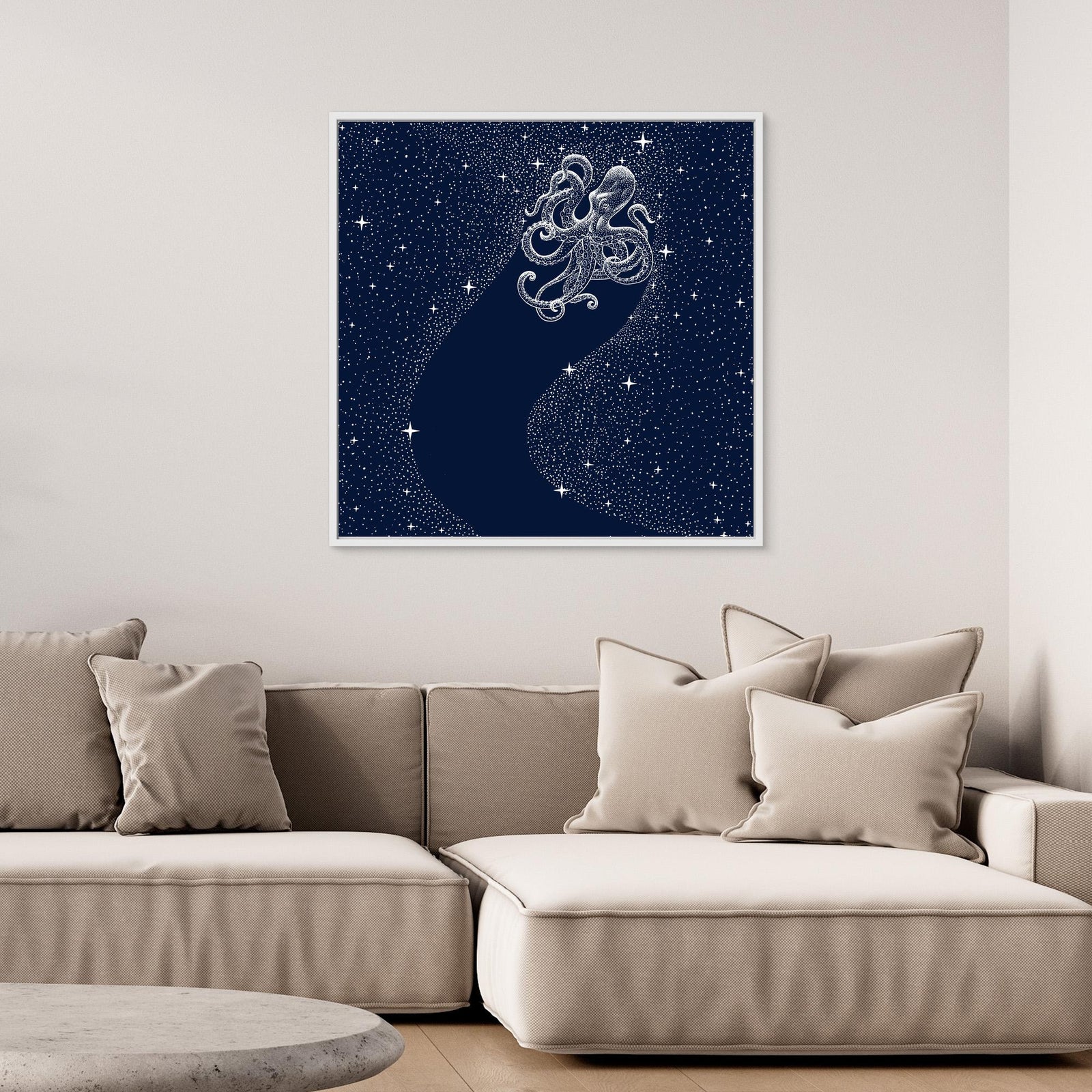 Canvas Print - Starry Octopus by Alirıza çakir