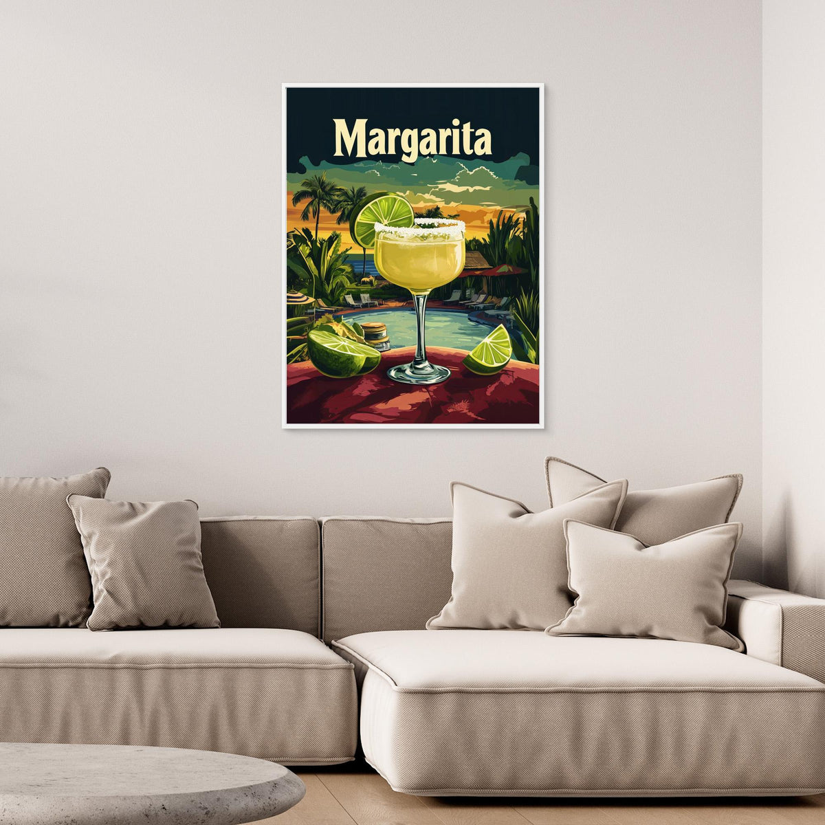 Canvas Print - Margarita Vintage by Andreas Magnusson