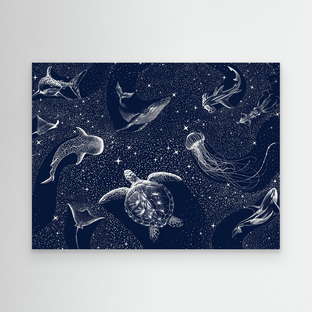 Canvas Print - Cosmic Ocean by Alirıza çakir