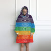 Chakra Yoga Wearable Blanket Hoodie