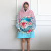 The Queen of Whales Wearable Blanket Hoodie