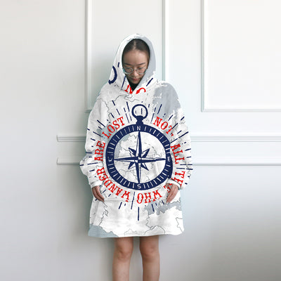 The Seafarer Wearable Blanket Hoodie