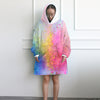 Over the Rainbow Wearable Blanket Hoodie