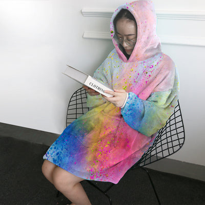 Over the Rainbow Wearable Blanket Hoodie