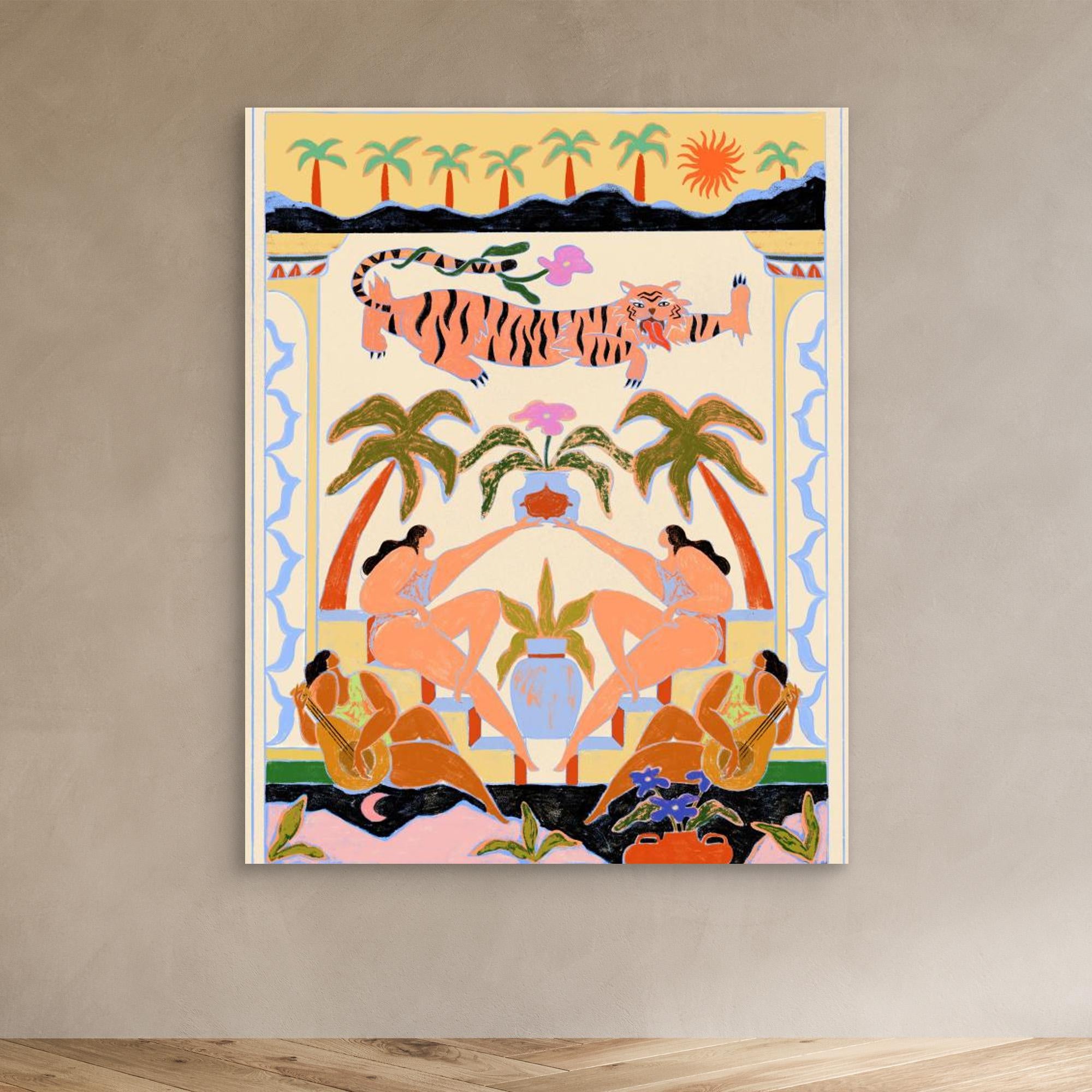 Canvas Print - Tropicana by Arty Guava