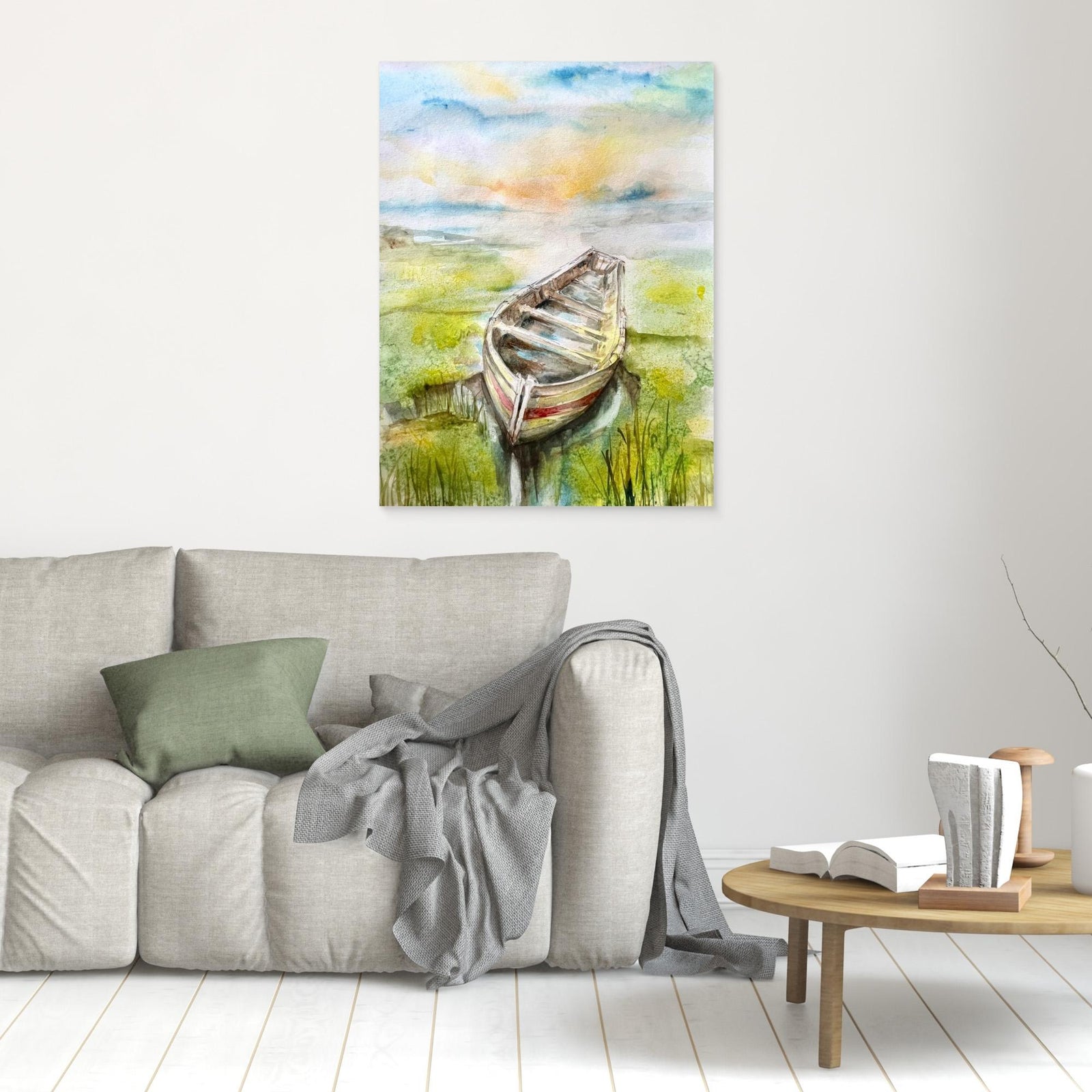 Canvas Print - Boat 2024 by Anda Bieza