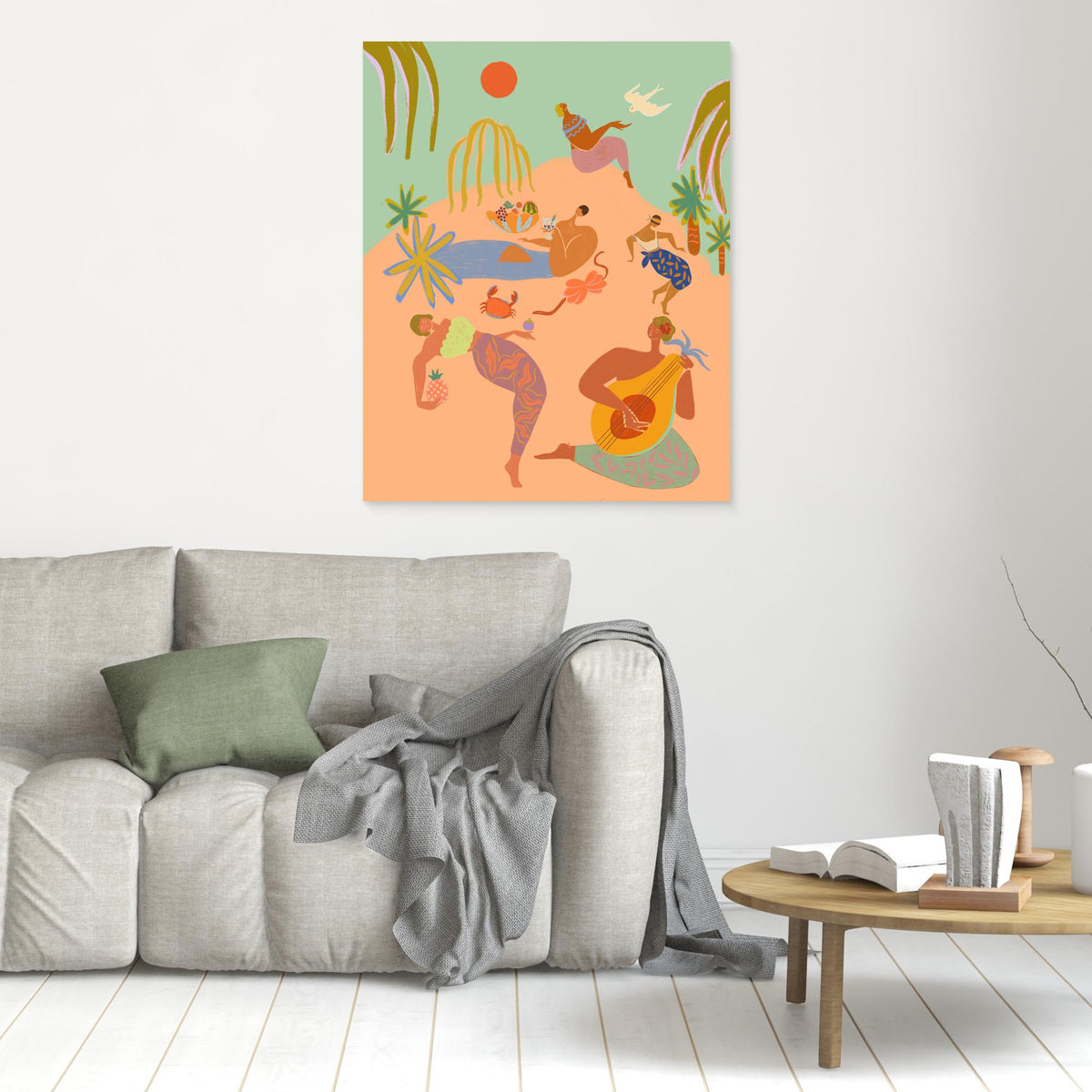 Canvas Print - Vacation by Arty Guava