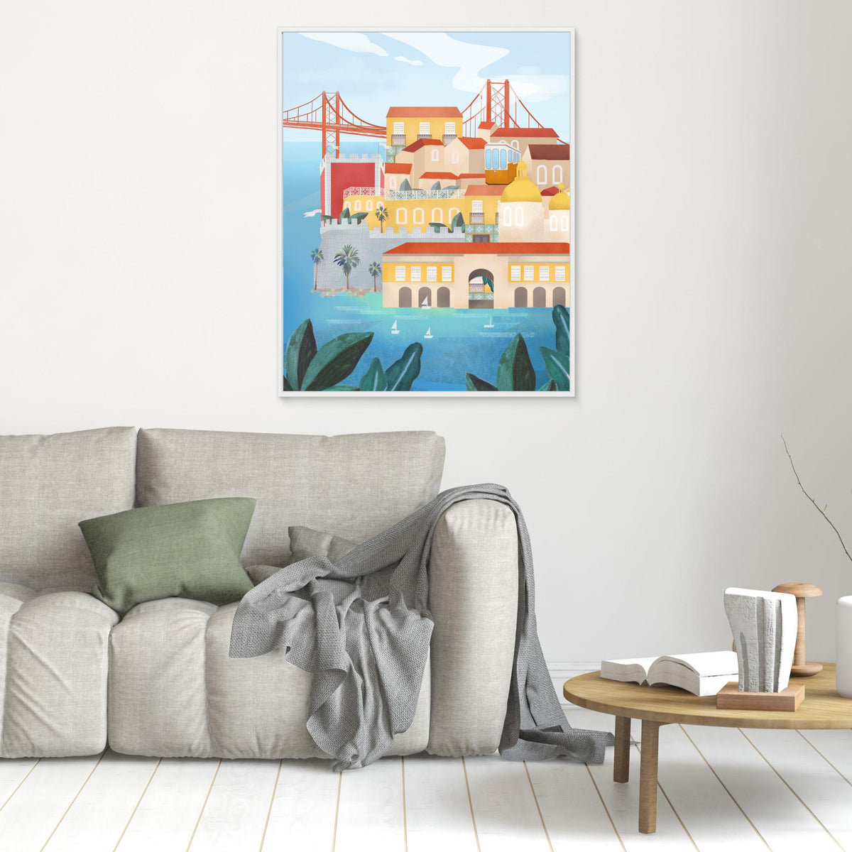 Canvas Print - Lisbon by Petra Lizde
