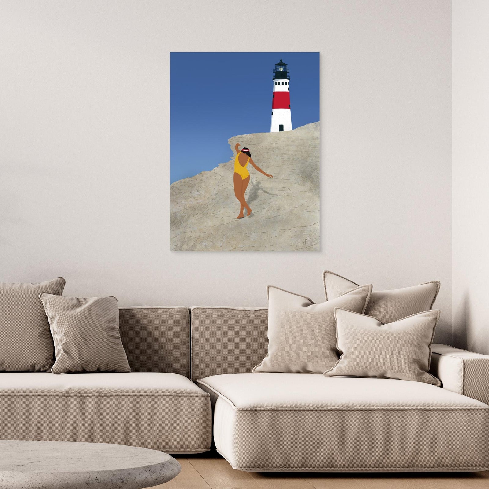 Canvas Print - My Beach by Jota De Jai