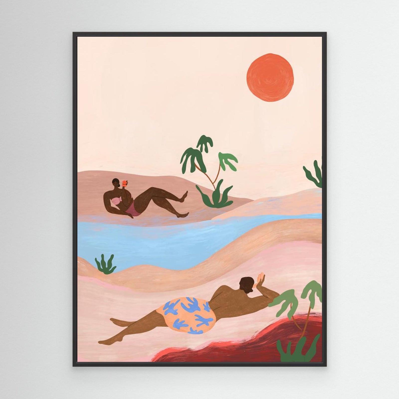 Canvas Print - Beach Please by Arty Guava