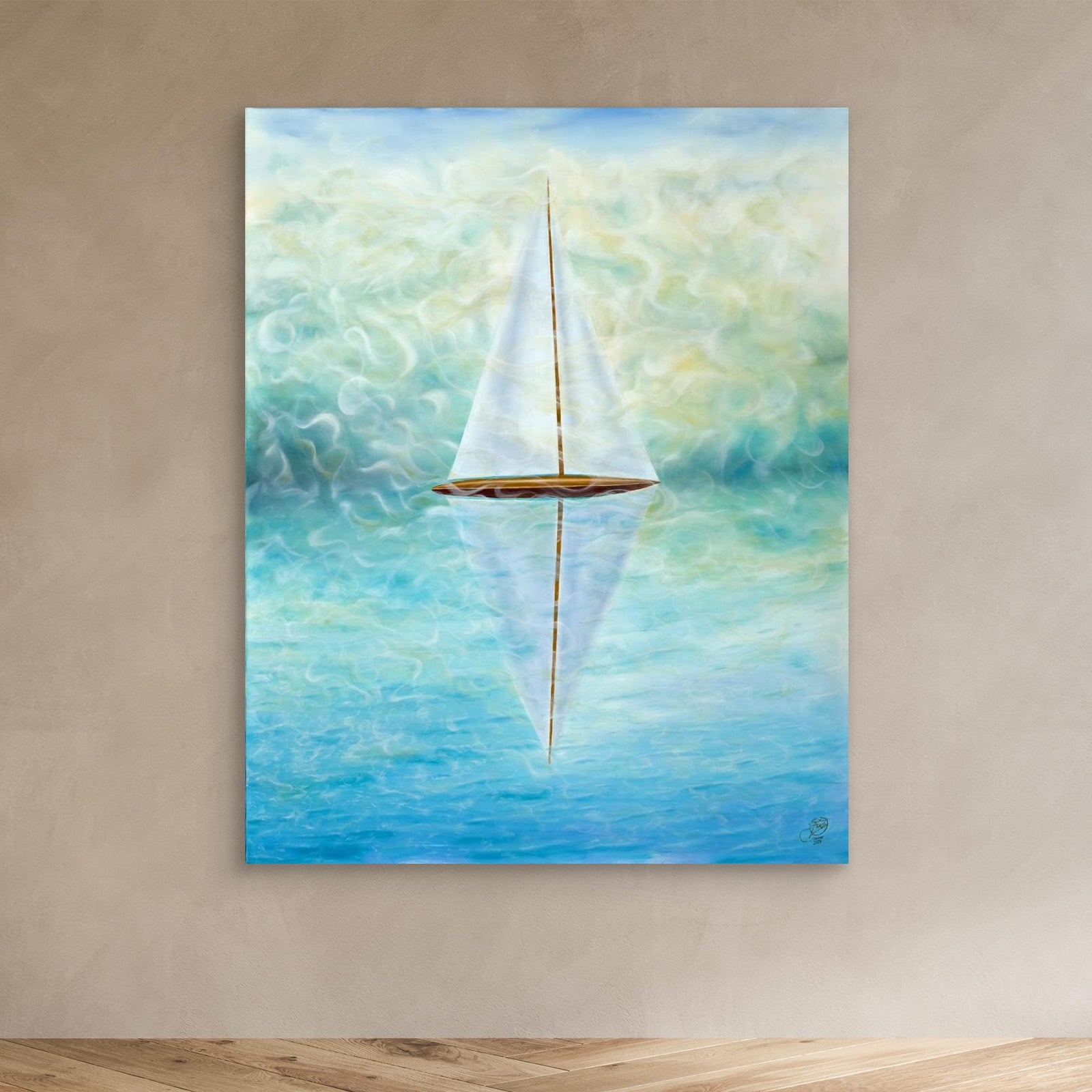 Canvas Print - Vessels by Zeal's Paintings