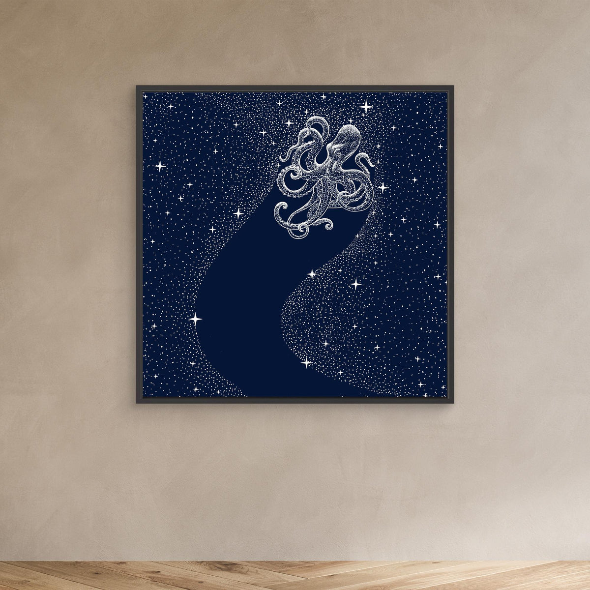 Canvas Print - Starry Octopus by Alirıza çakir
