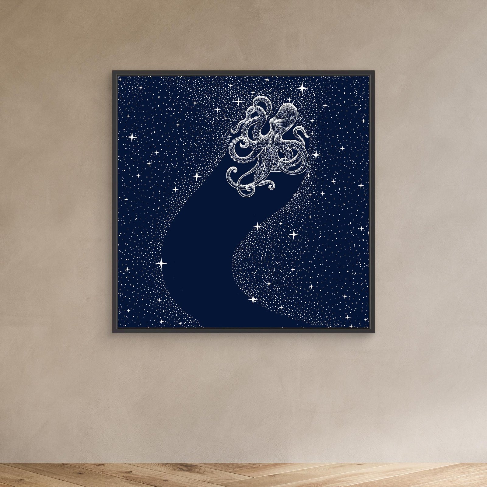 Canvas Print - Starry Octopus by Alirıza çakir