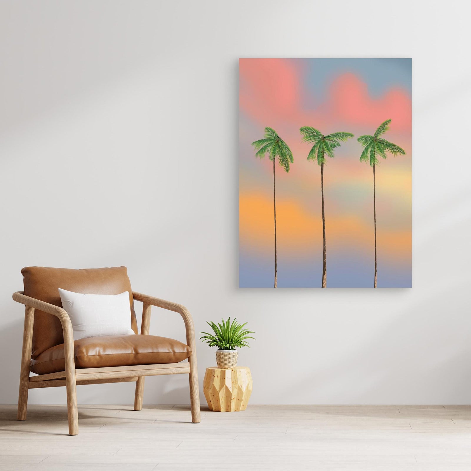 Canvas Print - Palms by Nicholas