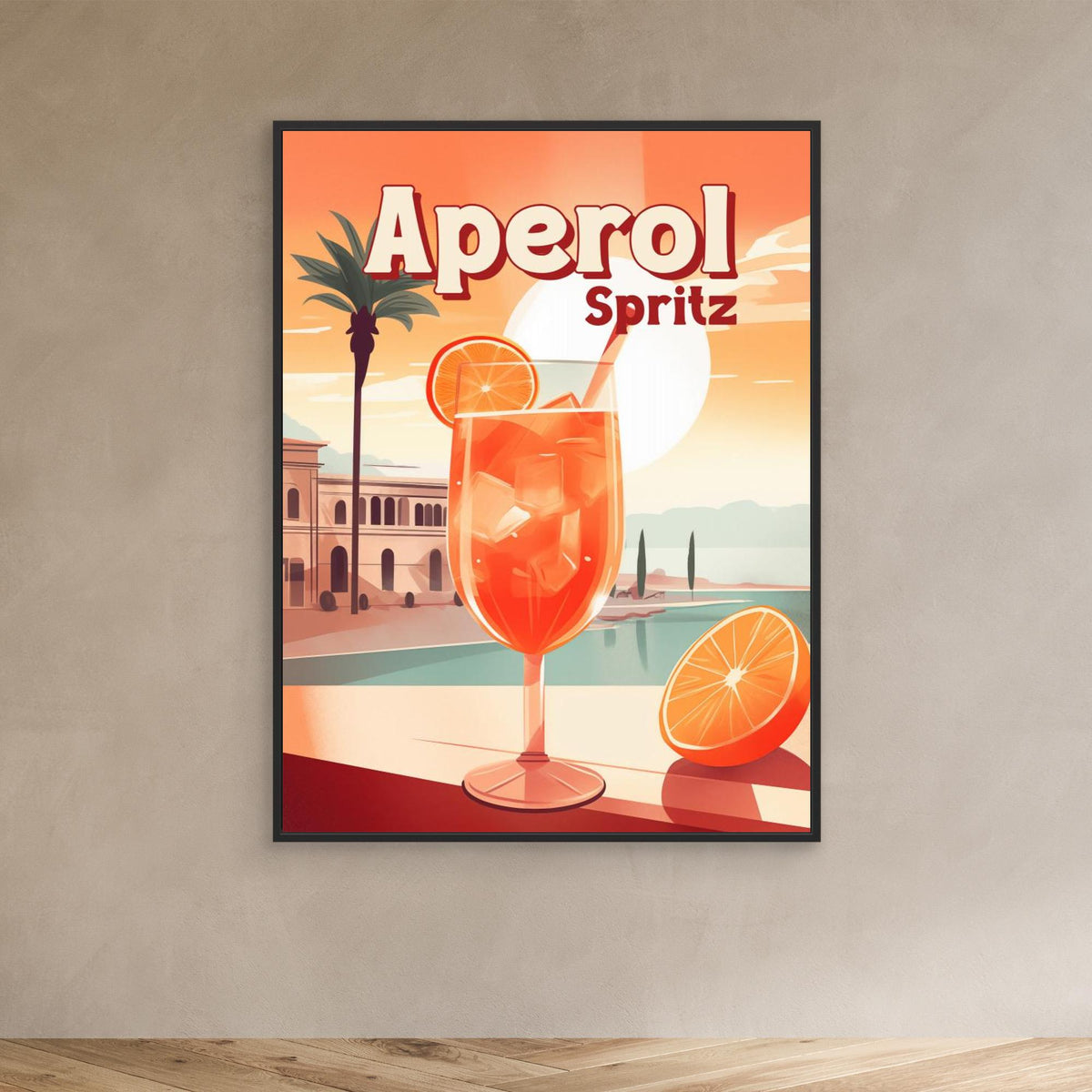 Canvas Print - Aperol Spritz Tropical by Andreas Magnusson