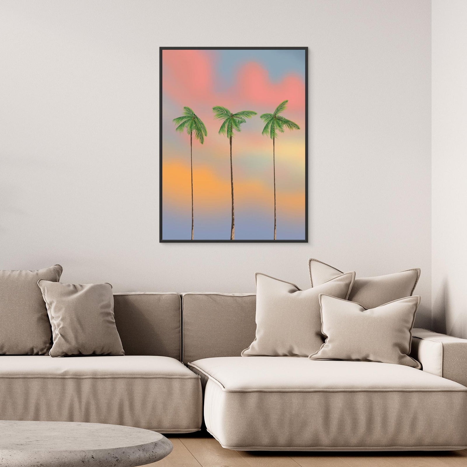 Canvas Print - Palms by Nicholas