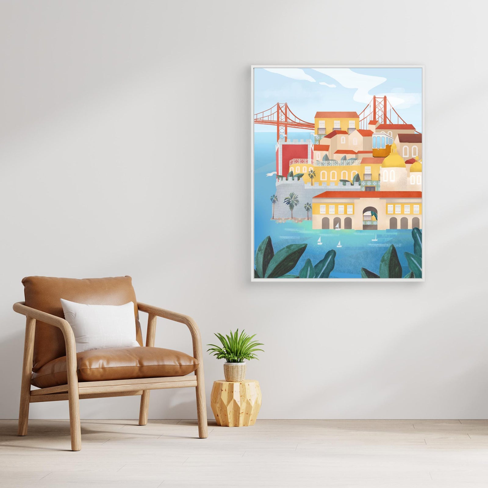 Canvas Print - Lisbon by Petra Lizde