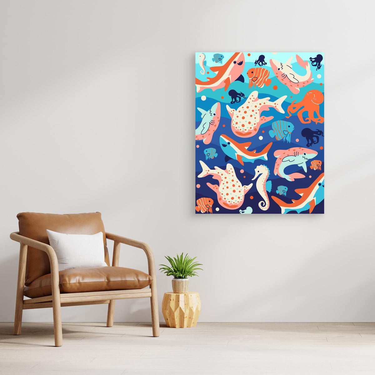 Canvas Print - Ocean Wonders by Kintsugi99
