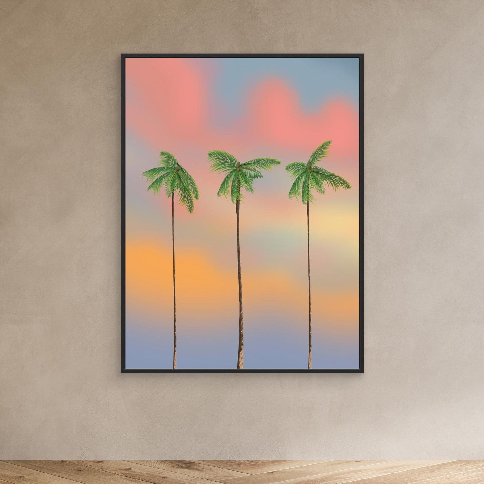 Canvas Print - Palms by Nicholas